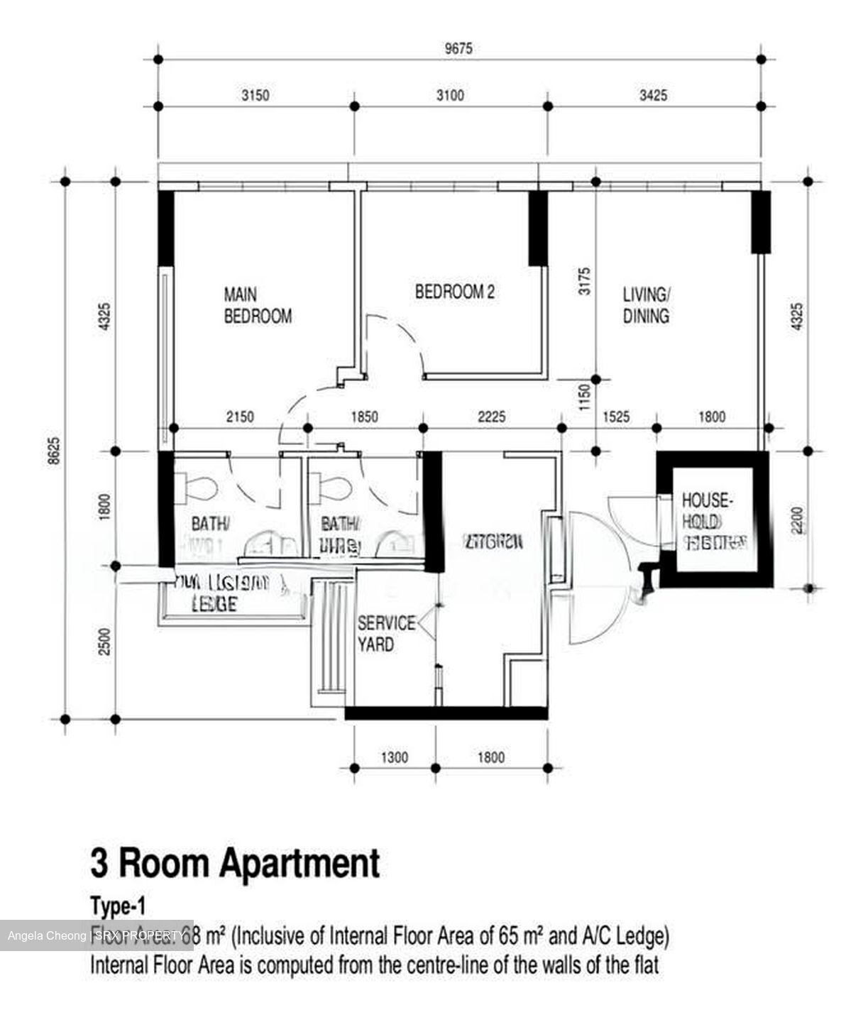 Blk 609C Tampines Greenweave (Tampines), HDB 3 Rooms #566427871